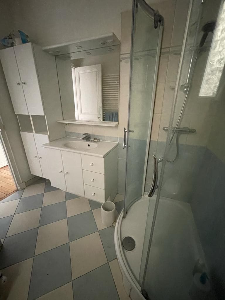 Pied-à-terre rive gauche — Salle d'eau — État initial
