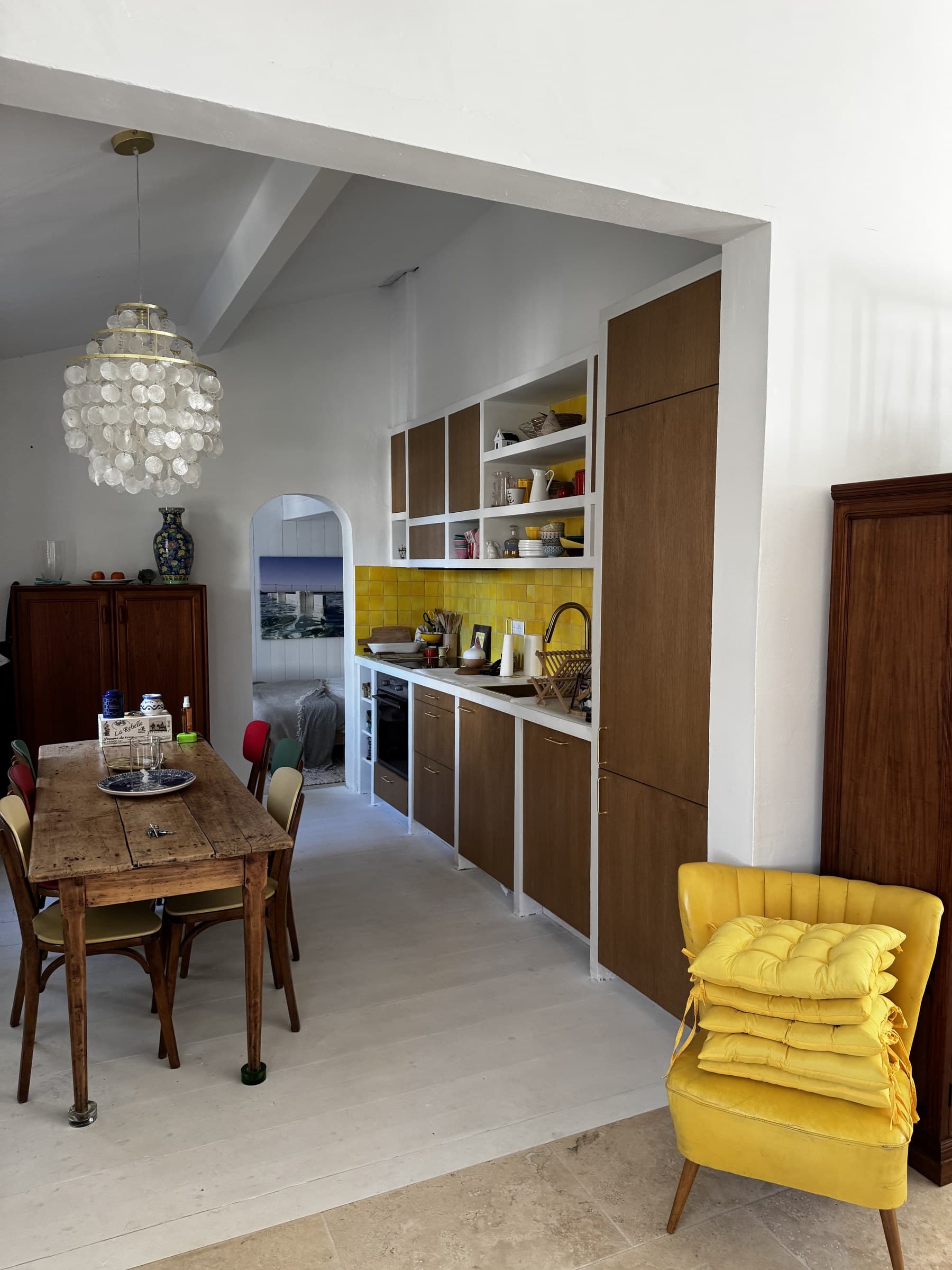 Maison de l'Île de Ré — Pièce à vivre — Après rénovation