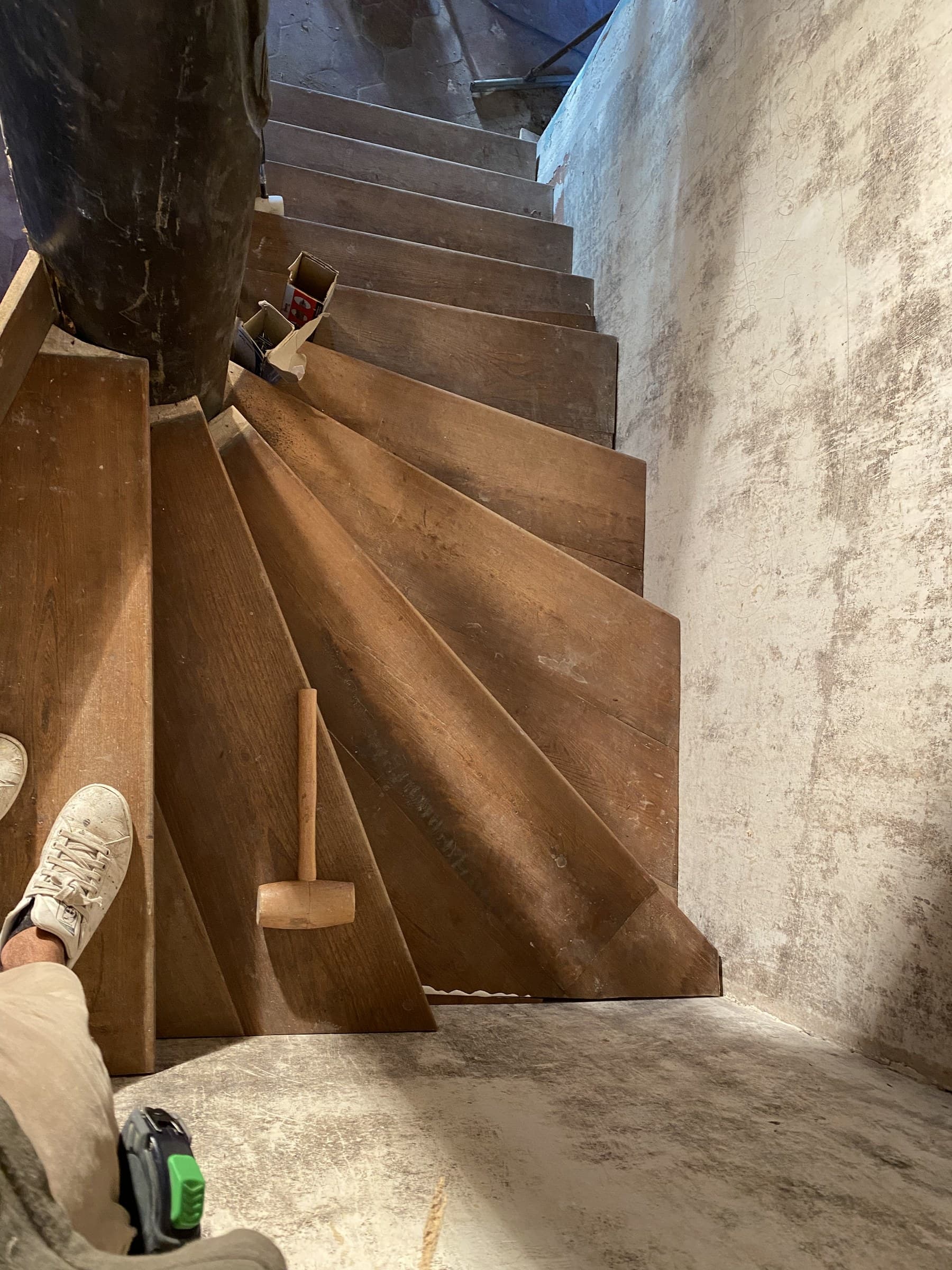 La Marsolière — L'escalier — Après rénovation