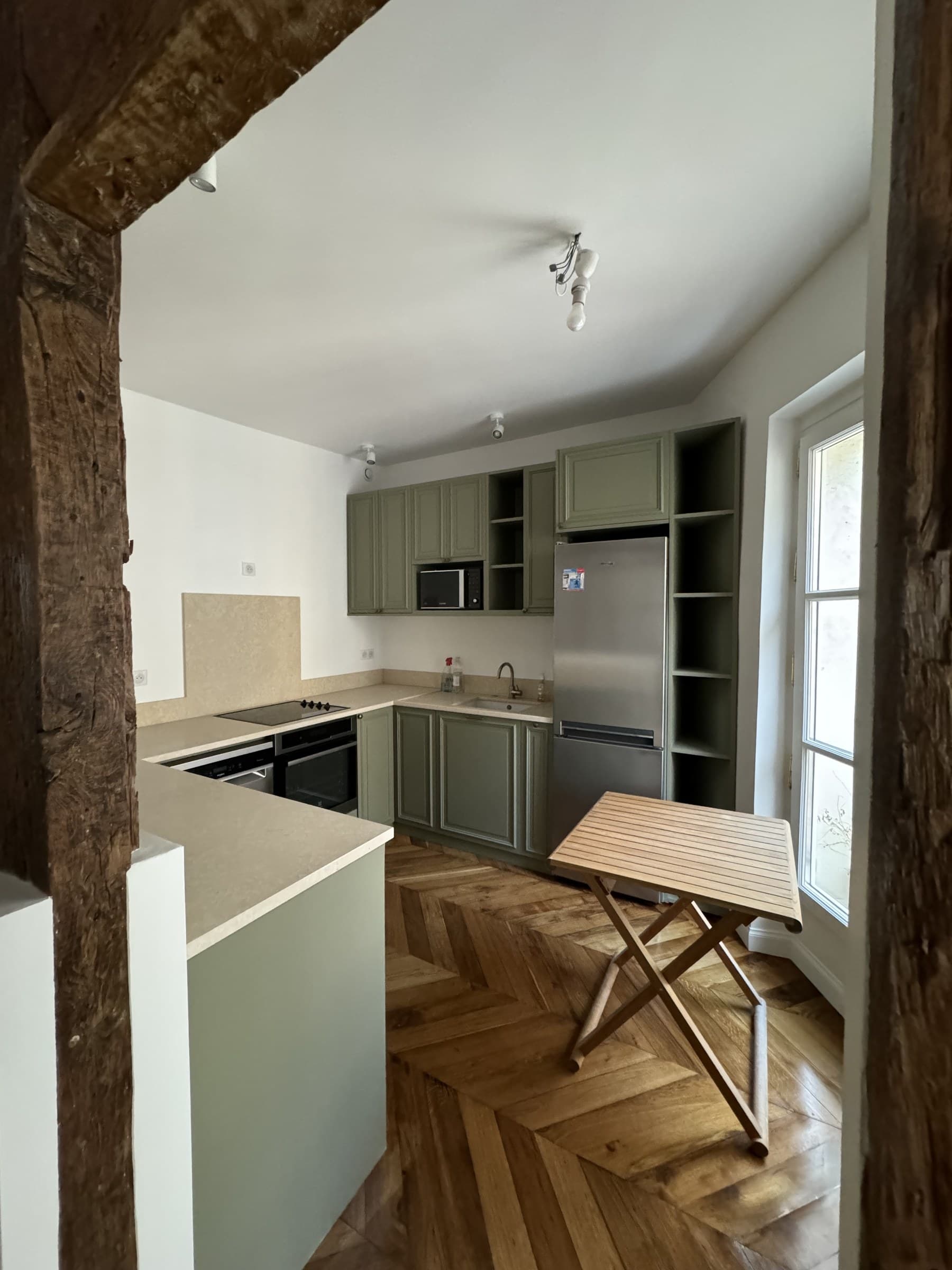 Appartement de prestige — Cuisine — Après rénovation
